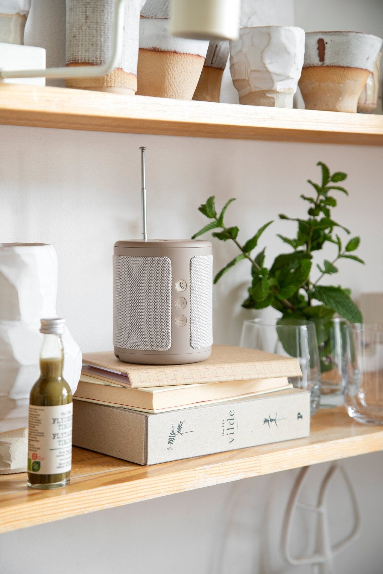 Dabbie DAB/FM radio & bluetooth højttaler - Ivory Sand